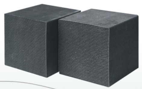 Honeycomb Aktif Karbon Küpü Düşük Rüzgar Direnci Daha İyi Adsorpsiyon Fonksiyonu