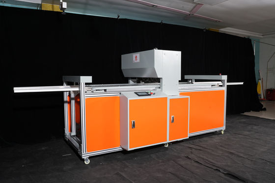 Yağ Basıncıyla Çalışan 1.8KW HVAC Hava Filtresi Üretim Makinesi