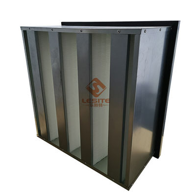 Tek Başlıklı Sert Galvanizli Çelik MERV 9 Hava Temizleme Filtreleri 110 Pa