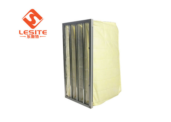 Temiz Oda Kullanımı F5 F6 F7 Fiberglas Hepa Filtre Yüksek Filtrasyon Verimliliği