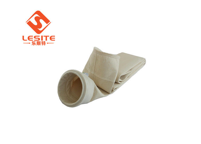 Doğal Renk CE Belgesi Polipropilen Toz Torbası Filtre Fiberglas