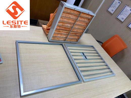 Yüksek Mukavemetli Galvanizli GI Hepa Torba Filtre Çerçevesi
