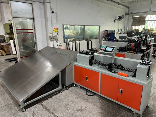 Yüksek verimlilikli Nylon Mesh Filtresi İç Destek Çerçeve Oluşturma Makinesi Basit Çalışma